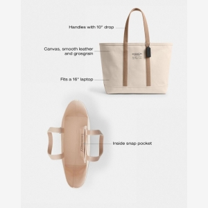 Coach Utility Tote - Natural - Image 9