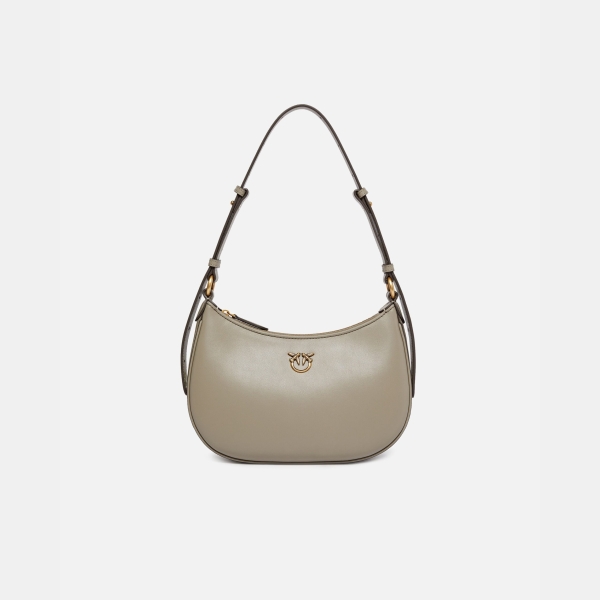 Pinko Small shoulder bag Love Bag Half Moon Simply - Beige