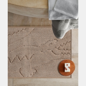 Lacoste Heritage Anti-Microbial Bath Rug, 20" x 32" - Sand - Image 3