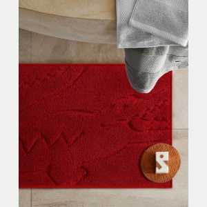 Lacoste Heritage Anti-Microbial Bath Rug, 20" x 32" - Formula One - Image 3
