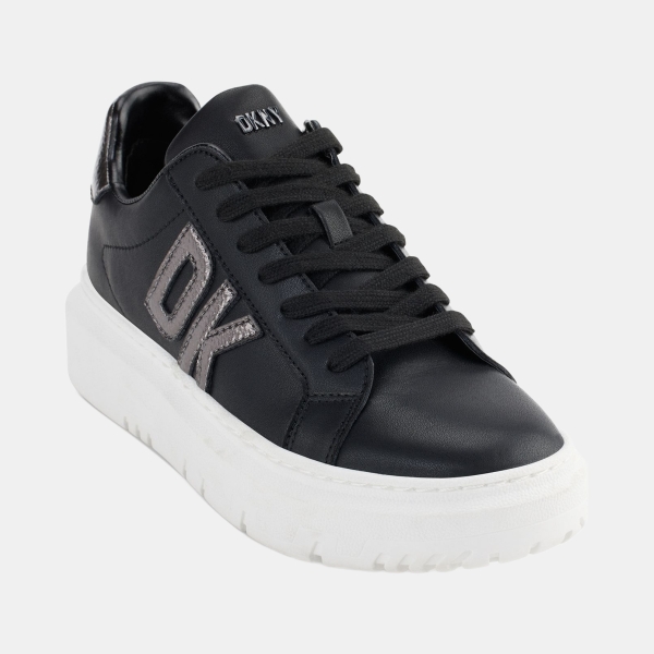 DKNY Women's Marian Lace-Up Low-Top Platform Sneakers