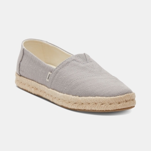 TOMS Women's Alpargata Rope 2.0 Espadrilles Slip-On Flats - Drizzle Gray