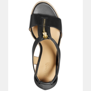 Michael Kors Women's Berkley Espadrille Mid Wedge Sandals - Image 4