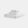 Calvin Klein CLOSEOUT! Eternity Solid Cotton Terry 3-Piece Towel Set - White