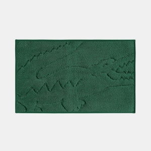 Lacoste Home Heritage Anti-Microbial Bath Rug, 20" x 32" - Croc Green