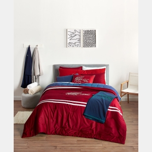 Lacoste Big Croc 2-Pc. Comforter Set, Twin - Red - Image 3