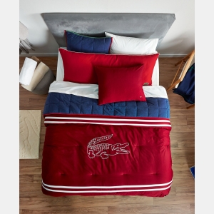 Lacoste Big Croc 2-Pc. Comforter Set, Twin - Red - Image 4