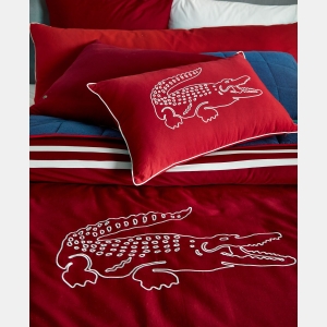 Lacoste Big Croc 2-Pc. Comforter Set, Twin - Red - Image 7