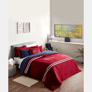 Lacoste Home Big Croc 2-Pc. Comforter Set, Twin - Red