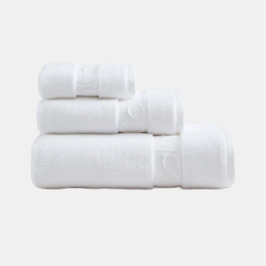 Calvin Klein CLOSEOUT! Iconic Cotton Terry 3 Piece Bath Towel Set - White