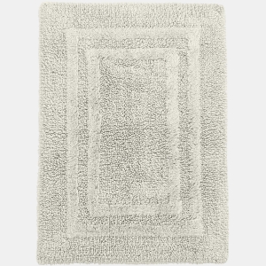 Hotel Collection 100% Cotton Reversible Bath Rug, 18" x 25", Exclusively at Macy's - ivory
