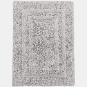 Hotel Collection 100% Cotton Reversible Bath Rug, 18" x 25", Exclusively at Macy's - mercury