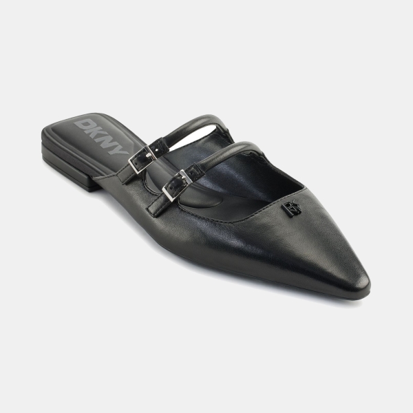 DKNY Women's Cahana Slip On Mules - Black