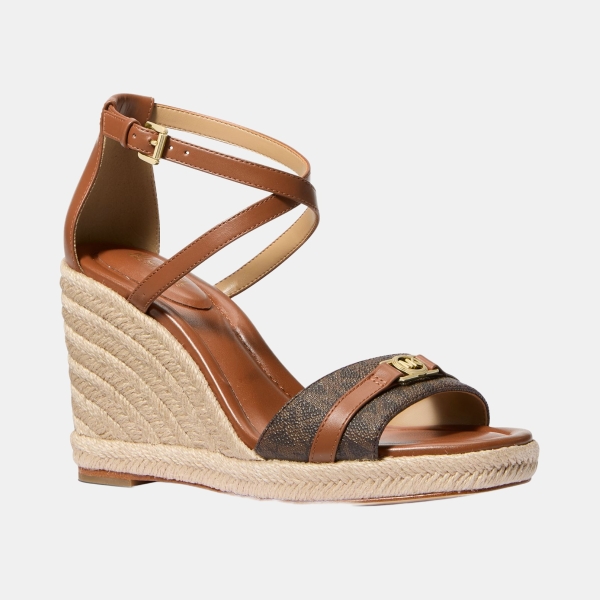 Michael Kors Women's Mandy Espadrille Wedge Sandals