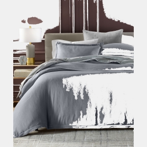 Hotel Collection Linen/Modal Blend 3-Pc. Duvet Cover Set, Full/Queen, Exclusively at Macy’s