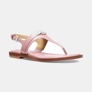 Michael Kors Mandy Logo Slingback Thong Sandals