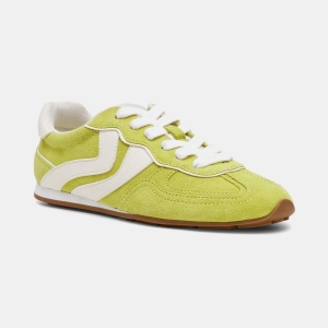 Steve Madden Women's Abbi Lace-Up Sneakers - Yellow Multi
