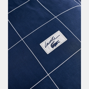 Lacoste Tennis Checks Cotton 2-Pc. Comforter Set, Twin - Navy - Image 5