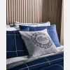 Lacoste Tennis Checks Cotton 2-Pc. Comforter Set, Twin - Navy - Image 7