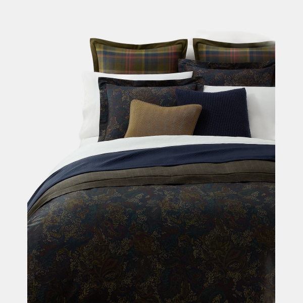 Lauren Ralph Lauren Henry Cotton Sateen Reversible 3-Pc. Duvet Cover Set, Full/Queen