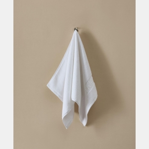 Calvin Klein Iconic Cotton Jacquard Bath Towel, 56" x 30" - White - Image 7