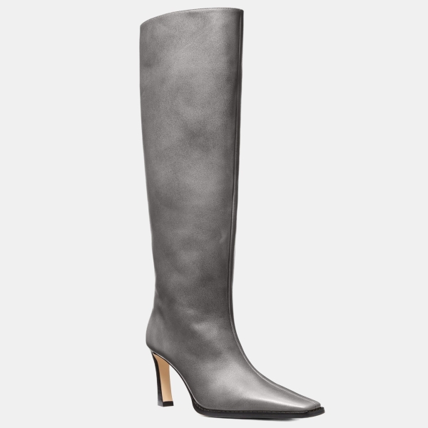 Michael Kors MICHAEL Women's Darrah Heeled Boots Regular & Wide Calf - Storm