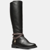 Michael Kors Women's Mandy Knee High Boots - Black/Brown