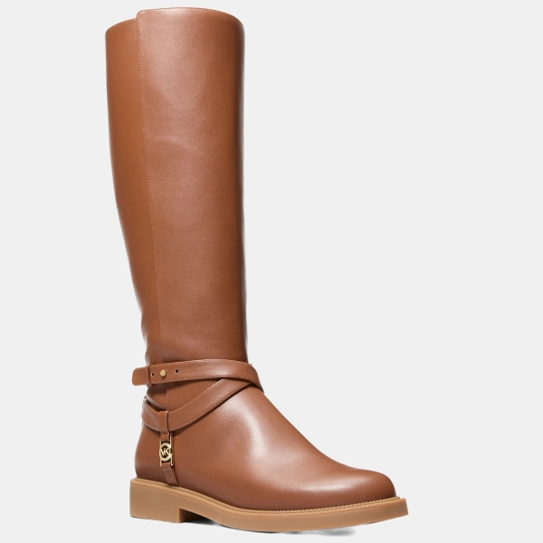 Michael Kors Women's Mandy Knee High Boots - Luggage