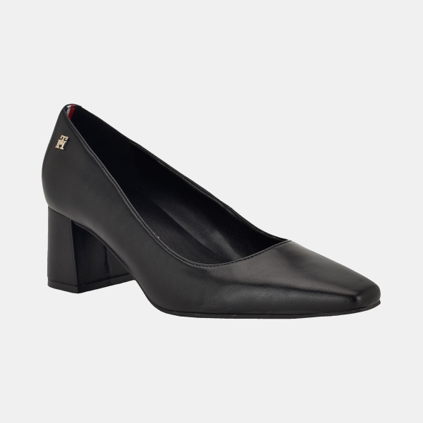 Tommy Hilfiger Women's Opheili Block Heel Pumps - Black