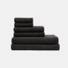 Calvin Klein Eternity Cotton Waffle Bath Towel - Black