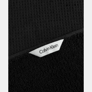 Calvin Klein Eternity Cotton Waffle 6-Pc. Bath Towel Set - Black - Image 6