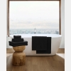 Calvin Klein Eternity Cotton Waffle 6-Pc. Bath Towel Set - Black - Image 7