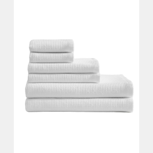 Calvin Klein Eternity Cotton Waffle 6-Pc. Bath Towel Set - Image 8