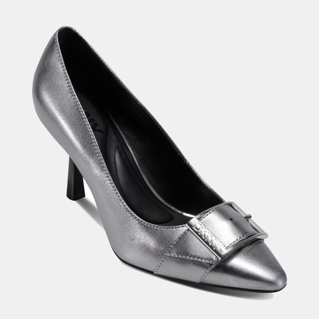 DKNY Women's Nashbrook Slip On Pumps - Nickel