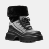 Michael Kors Women's Shiloh Round Toe Boots - Black Rhinestone