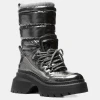 Michael Kors Women's Shiloh Round Toe Boots - Gunmetal