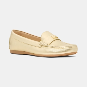 Michael Kors Women's Melanie Moccasin Loafers - Gold