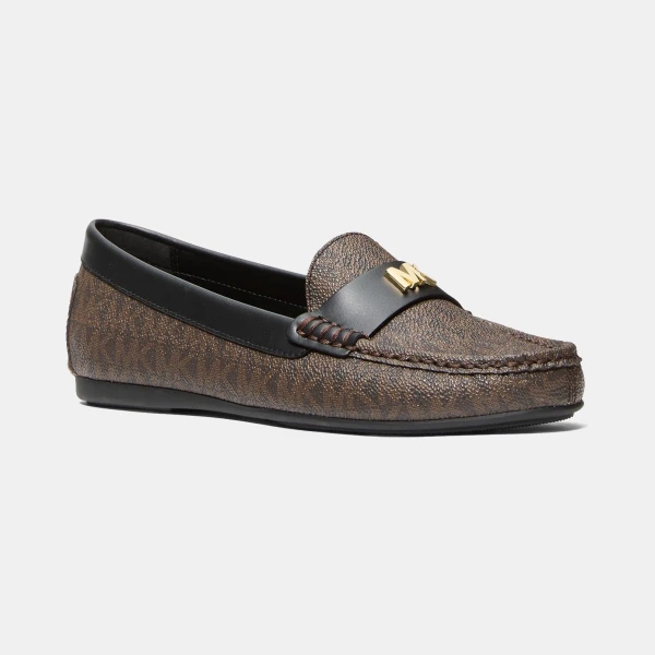 Michael Kors Women's Melanie Moccasin Loafers - Brown