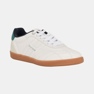 Tommy Hilfiger Women's Simma Lace-Up Fashion Sneakers - Medium Green/White