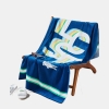 Lacoste Lcst Playful Letters Cotton Beach Towel, 36