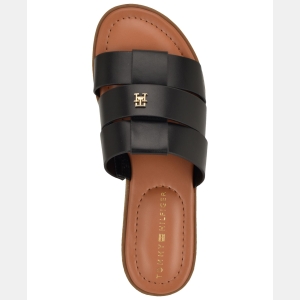 Tommy Hilfiger Women's Moden Slide-On Flat Sandal - Black - Image 5