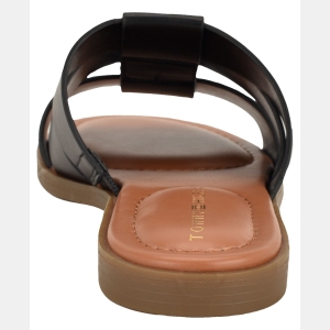 Tommy Hilfiger Women's Moden Slide-On Flat Sandal - Black - Image 4