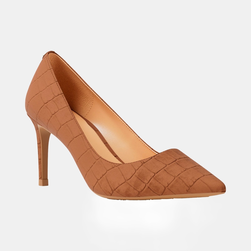 Michael Kors Women's Alina Flex Pointed Toe Pumps - Luggage