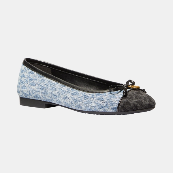Michael Kors Women's Piper Flex Almond Toe Ballet Flats