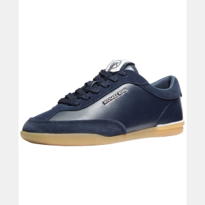 Women's Nolan Lace-Up Sneakers - Dress Blues Leather - Image 5