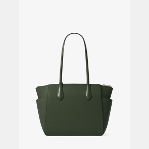 Michael Kors Outlet Marilyn Medium Saffiano Leather Tote Bag - MOSS - Image 4