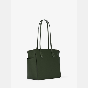 Michael Kors Outlet Marilyn Medium Saffiano Leather Tote Bag - MOSS - Image 6