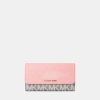 Michael Kors Outlet Jet Set Large Signature Logo Tri-Fold Wallet - CRNTION MLTI