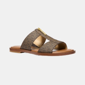 Michael Kors Women's Berkley Slip-On Flat Sandals