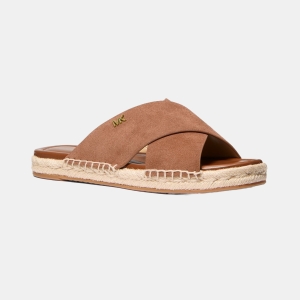 Michael Kors MICHAEL Women's Kenzie Slip-On Flat Sandals